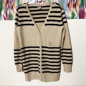 Haute Hippie button down v-neck wool cardigan